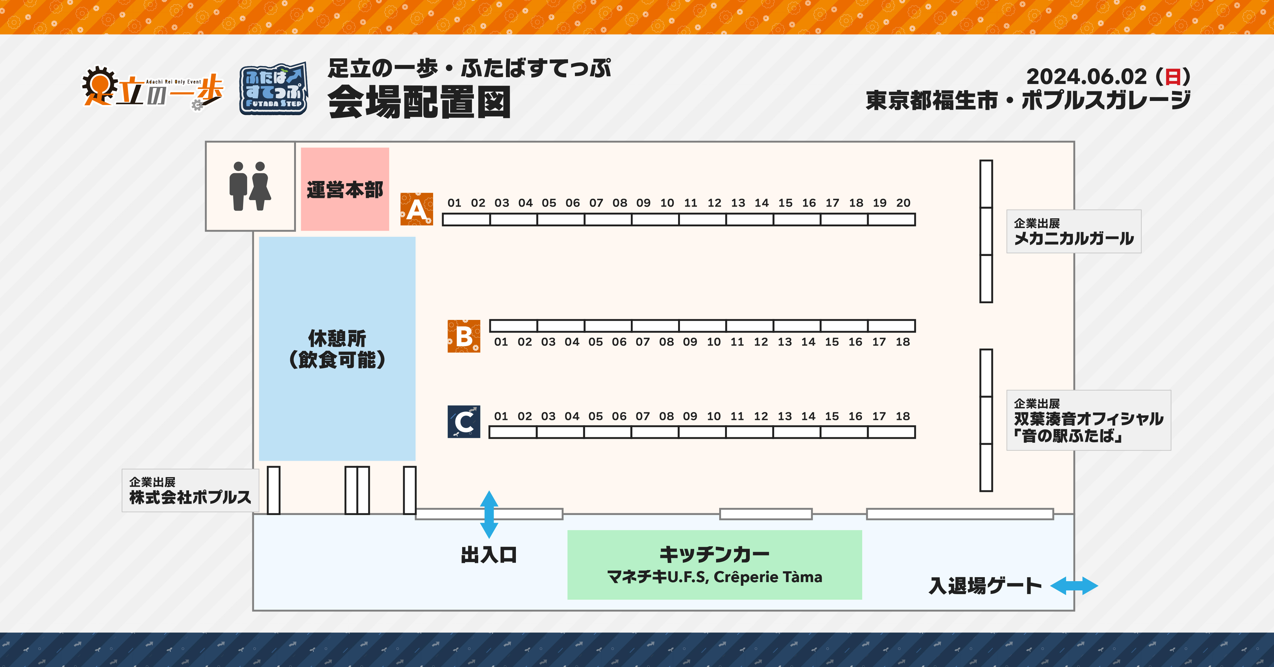 会場配置図